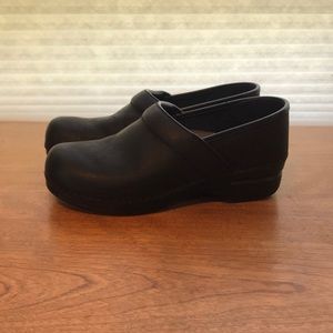 Dansko Black Clogs